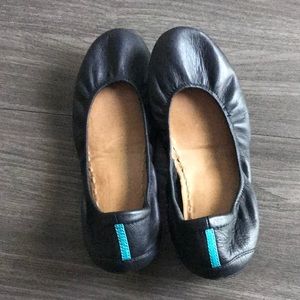 Tieks black ballet flats